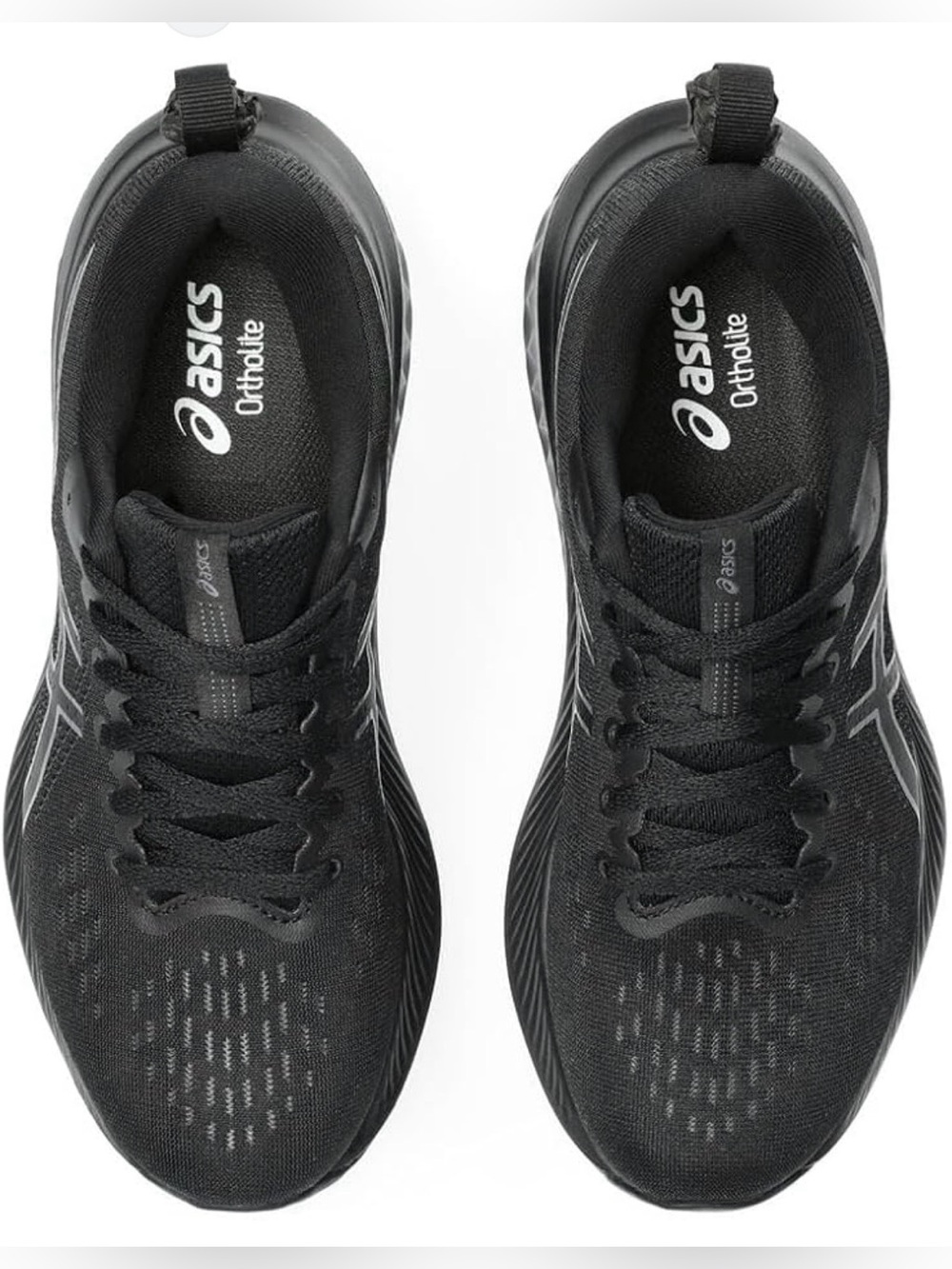 Asics Gel-Excite 10 Running Sneakers with OrthoLite Black and Carrier Grey